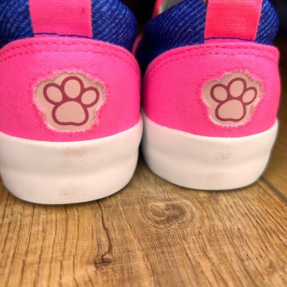 Ground Up Canvas Slip-on Colorful Paw Patrol Sneakers Size 3 Shoes - Picture 10 of 13